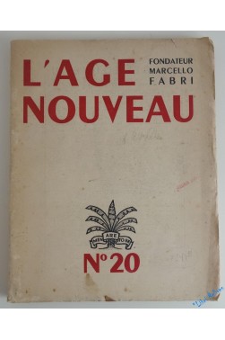 L' Age Nouveau N° 20