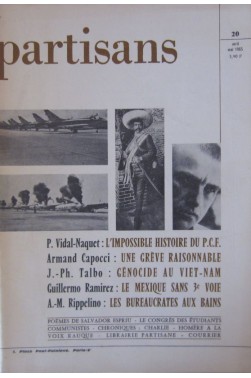 Partisans N° 20 - 1965 [Broché]