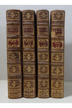 Sermons de Messire Latourdupin - Panégyriques. 4 tomes, 1775