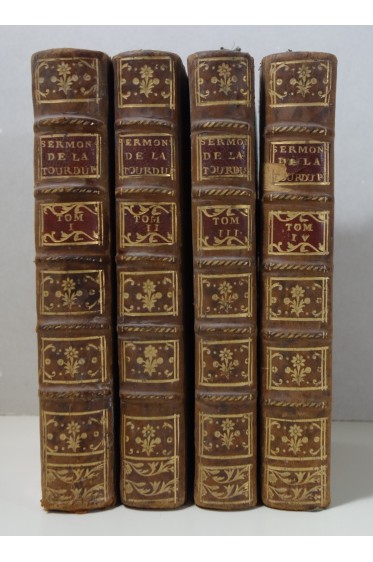 Sermons de Messire Latourdupin - Panégyriques. 4 tomes, 1775