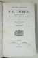 Oeuvres complètes de P.-L. COURIER. Tomes 3 et 4 : Lettres inédites, mélanges