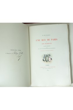 Une rue de Paris et son habitant. Illustrations couleurs de François Courboin + suite, Rouquette 1899