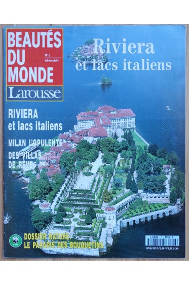 Hebdomadaire Beautés du Monde n°6 - Riviera et lacs italiens -