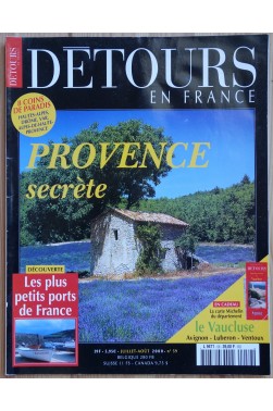 Détours en France n°59 - Provence secrète - Juillet/Août 2000 -