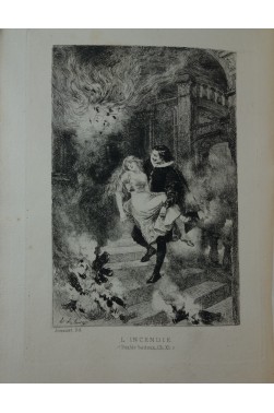 Le diable boiteux. Eaux-forte de Lalauze 2/2 Jouaust, Librairie des bibliophiles 1880