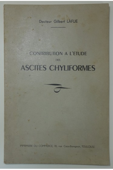 Contribution à l'étude des ascites chyliformes