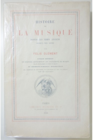 Histoire de la musique, depuis les temps anciens jusqu'à nos jours. Gravures 1885