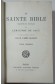 La Sainte Bible traduite en francais par Lemaistre de Sacy 2/2 Reliures pastiches XVIIIè