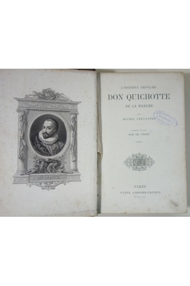 L'Ingénieux Chevalier Don Quichotte de la Manche par Michel Cervantès. Traduction nouvelle par Ch. Furne - 1858