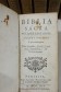 BIBLIA SACRA 6/6 + Novum Jesu-Christi Testamentum. Ed Vincent, 1741, Reliures signées