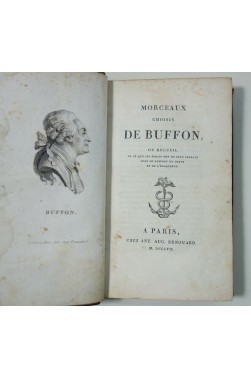 Morceaux choisis de BUFFON - style et éloquence - Aug. Renouard, 1807