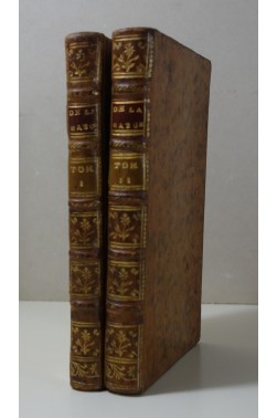 [ ROBINET ] De la Nature - complet en 4 parties - Harrevelt, 1762, Philosophie