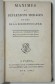 Maximes et réflexions morales de La Rochefoucauld.1802 - An X - Didot Ed. stéréotype