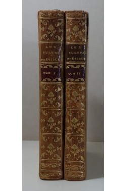 Les Quatre Poetiques, Aristote - Horace - Vida - Despreaux. 1771, Avec les traductions, 2/2