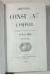 THIERS. Histoire du Consulat et de l'Empire, 19 tomes + ATLAS, 66 cartes + table