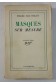 Pierre MAC ORLAN. Masques sur mesure - 1937, Troisième édition, nrf - Gallimard