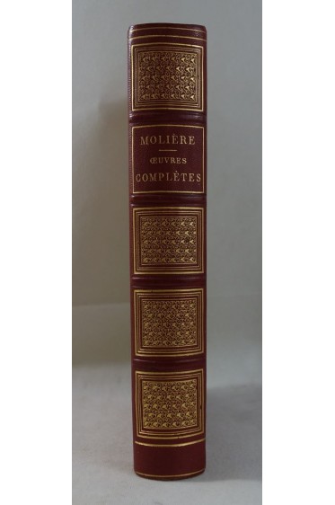 Oeuvres complètes de MOLIERE - gravures de STAAL, Delannoy. RELIURE Garnier, 1877