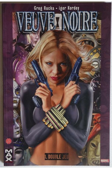 Veuve Noire - 1 - Double jeu - MaxComics - Album - G. Rucka, I. Kordey - Comme neuf -