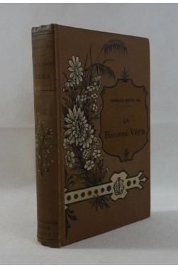 Théophile GAUTIER Fils. La Baronne Véra - Calmann Lévy, 1885, RARE - Reliure illustrée