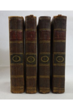 MONTESQUIEU. L'Esprit des Loix - LOIS - tomes 1 à 4, COMPLET - 1805, Chez Leroy, RARE