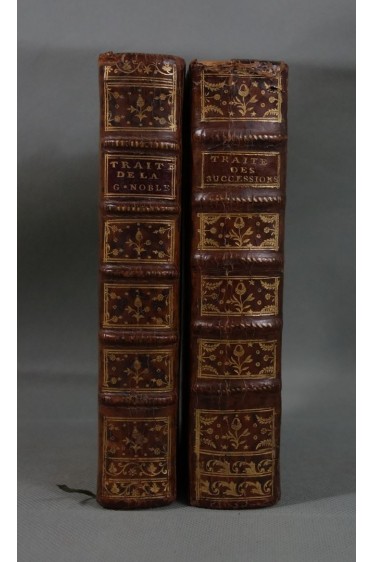 Oeuvres posthumes de M. POTHIER - Tomes 3 et 4, Traités Garde-Noble, Successions - 1777