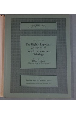 Collection of French Impressionist Paintings, Catalogue SOTHEBY, 1963 - colour plates