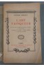 Joachim GASQUET. L'Art vainqueur - 1919, La vertu poétique des peuples victorieux