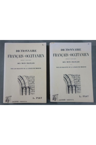 Dictionnair Français-occitanien - Tomes 1 et 2 -