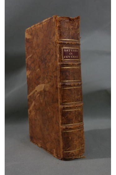 Satires de Juvénal, traduites par M. DUSAULX. 2ème édition, 1782 - Latin-Français