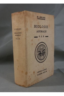 Cours de Biologie animale - Marcel Abeloos - Belin, 1957, illustré -