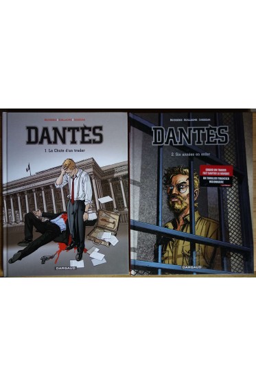 Dantès - T. 1 et 2 - La chute d'un trader - Six années en enfer - Dargaud -