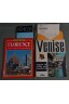 Lot : FLORENCE toute la ville Bonechi + VENISE toute la ville en couleurs + 2 plans + facture restaurant