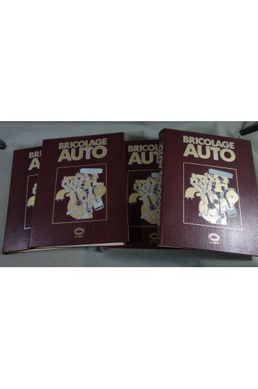 BRICOLAGE AUTO - 4 volumes reliés. Ed. SEDES, Je sais faire - photos et schémas