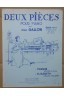 Deux pièces pour Piano - Trianon, Elisabeth - Jean Gallon - Ed. Combre - Partition -