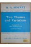 Mozart : Two themes and variations for three clarinets in Bb [Partition]