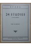 24 Studies in all tonalities for clarinet - Stark -