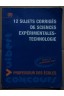 12 Sujets corrigés de sciences expérimentales-technologie Concours Professeur...