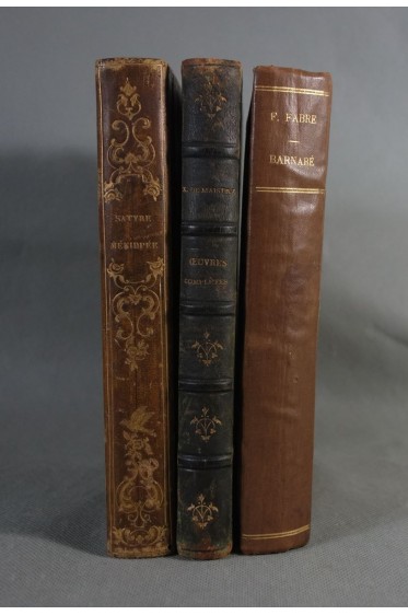 LOT. Satyre Ménippée, 1841 + Barnabé par Ferdinand FABRE, 1885 + Xavier de MAISTRE, 1868