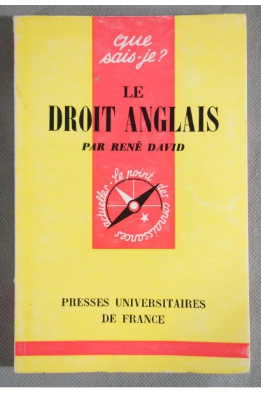 Le droit anglais