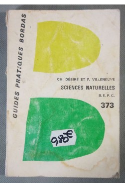 Sciences naturelles - bepc - 1968 - Illustré -