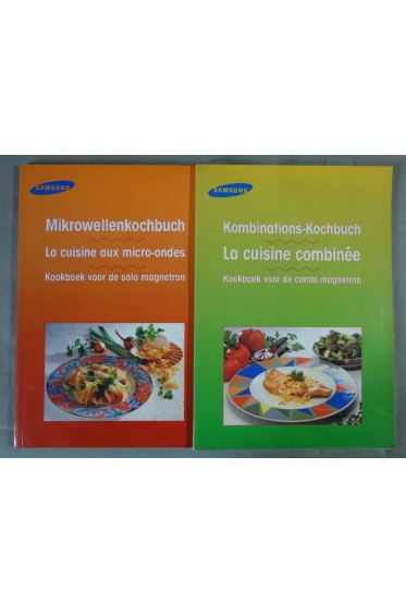 Lot: La cuisine aux micro-ondes + La cuisine combinée - Samsung -