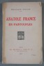 Anatole France en pantoufles - 1924 -