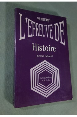 Dubreuil. Histoire - baccalauréats A, B, C, D - 1990