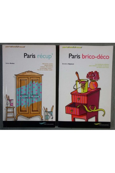 Lot: Paris récup' + Paris brico-déco - 2002 -