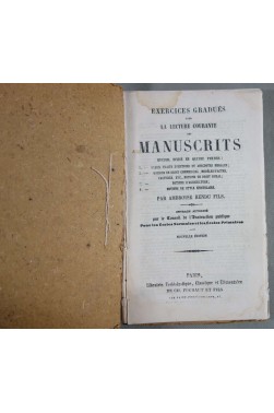 Exercices gradués pour la lecture courante des manuscrits - Ambroise Rendu -