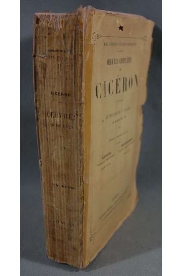 Oeuvres complètes de Cicéron. Tome XIV, Volume III -