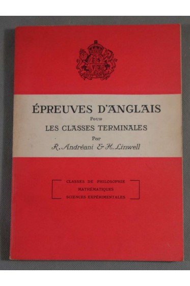 Epreuves d'anglais, classes terminales [Broché]