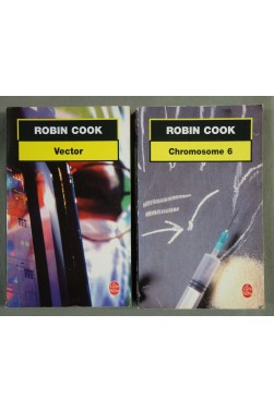 Lot Robin Cook: Vector + Chromosome 6 - Poche -