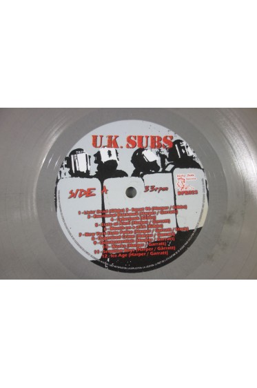 U.K. SUBS - Violent State - Dirty Punk Records DPR023 - Disque 12" 33 tours LP GREY