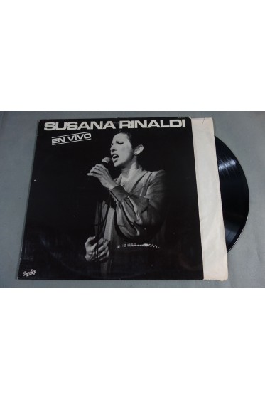 SUSANA RINALDI en vivo - Tango argentin - Barclay 900 560 - Disque 12" 33 tours LP - France 1977